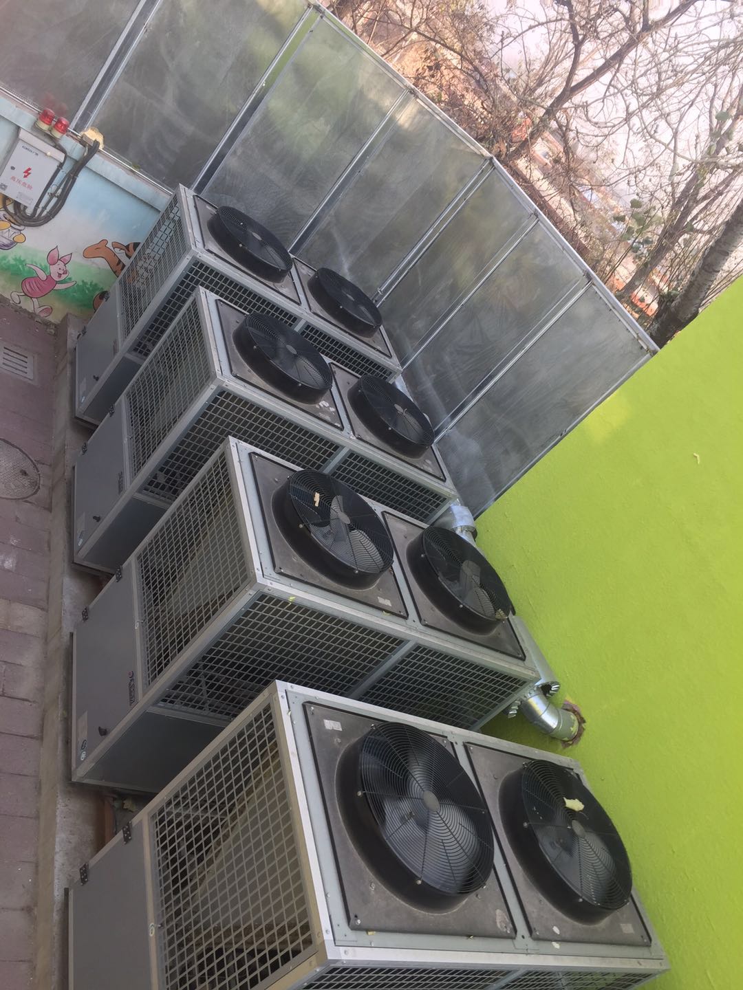 热源机组降噪-北京十渡幼儿园