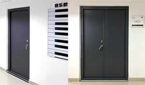 首都师范大学隔音门窗工程